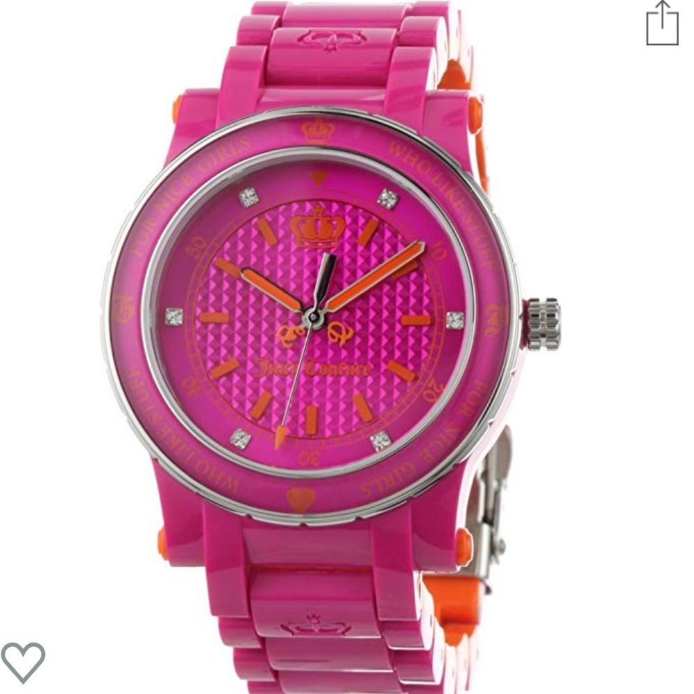 Brand new juicy couture hot pink watch
